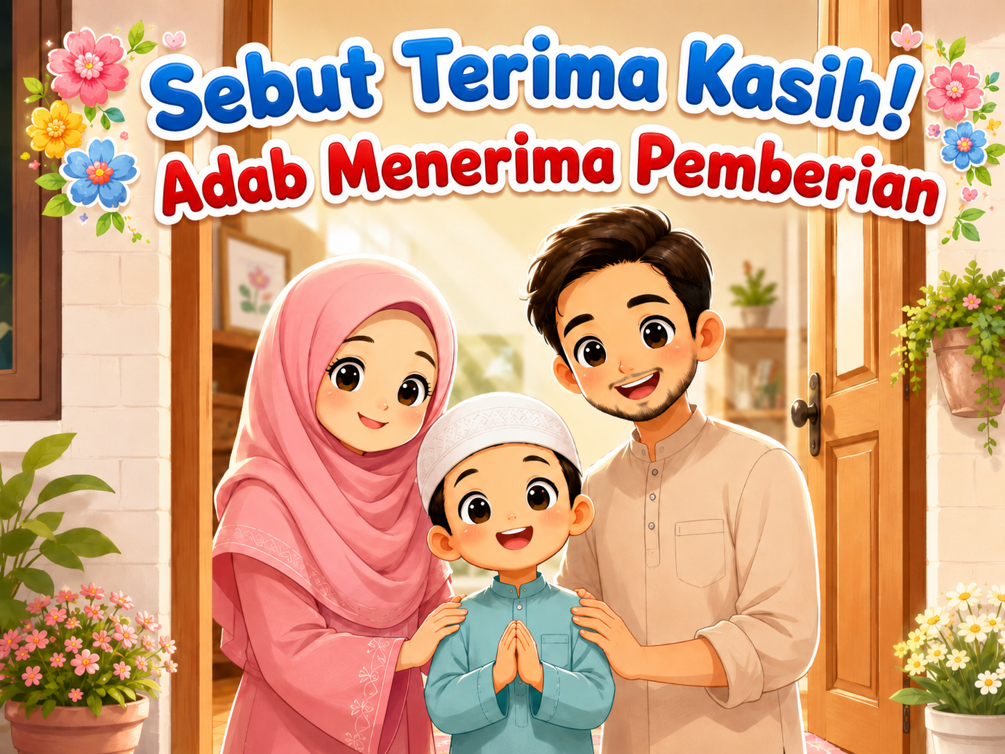 Sebut Terima Kasih! Adab Menerima Pemberian